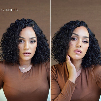 Ready-to-Wear Glueless Curly Bob Wig | Natural & Secure for Daily Wear