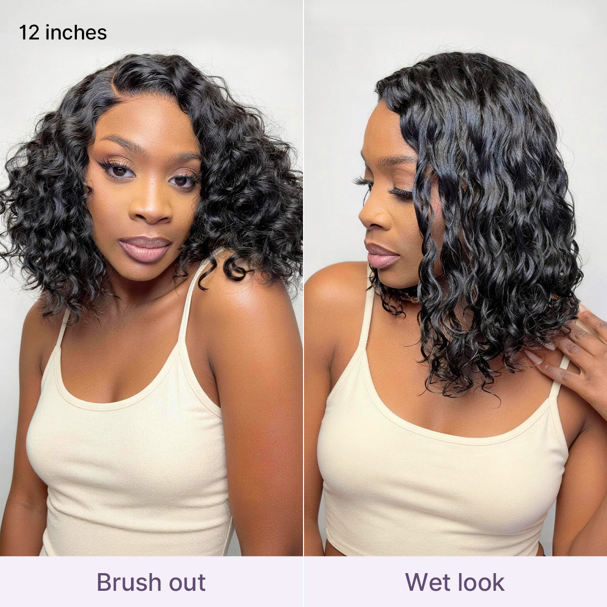 Ready-to-Wear Glueless Curly Bob Wig | Natural & Secure for Daily Wear