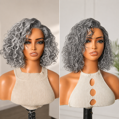 Ready-to-Wear Glueless Curly Bob Wig | Natural & Secure for Daily Wear